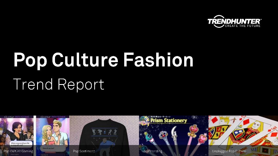 Pop Culture Fashion Trend Report Research