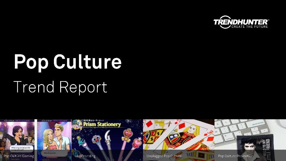 Pop Culture Trend Report Research