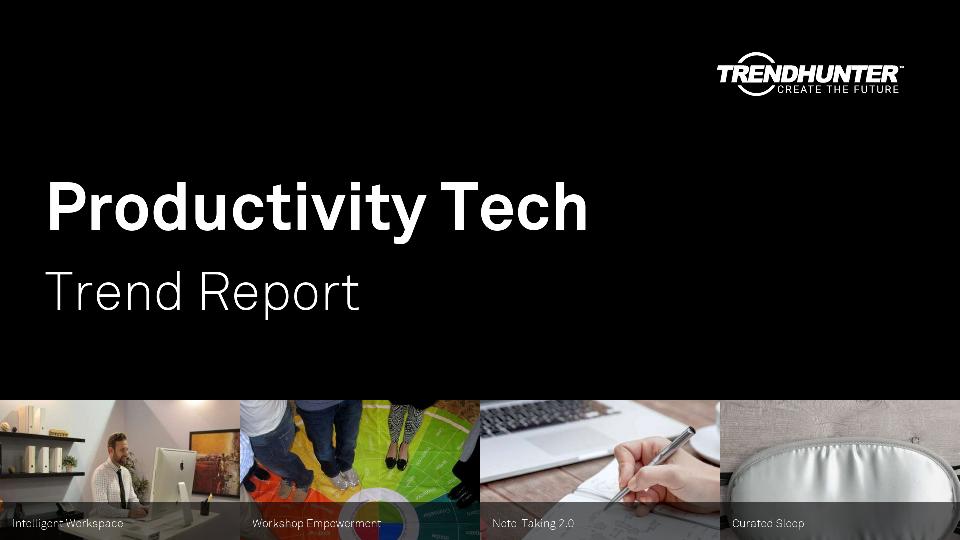 Productivity Tech Trend Report Research