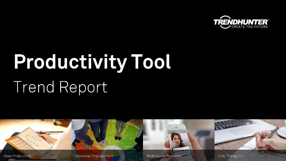 Productivity Tool Trend Report Research
