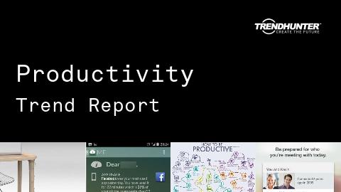 Productivity Trend Report and Productivity Market Research