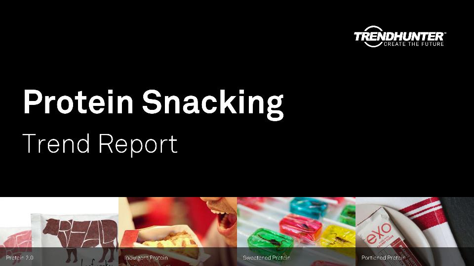 Protein Snacking Trend Report Research