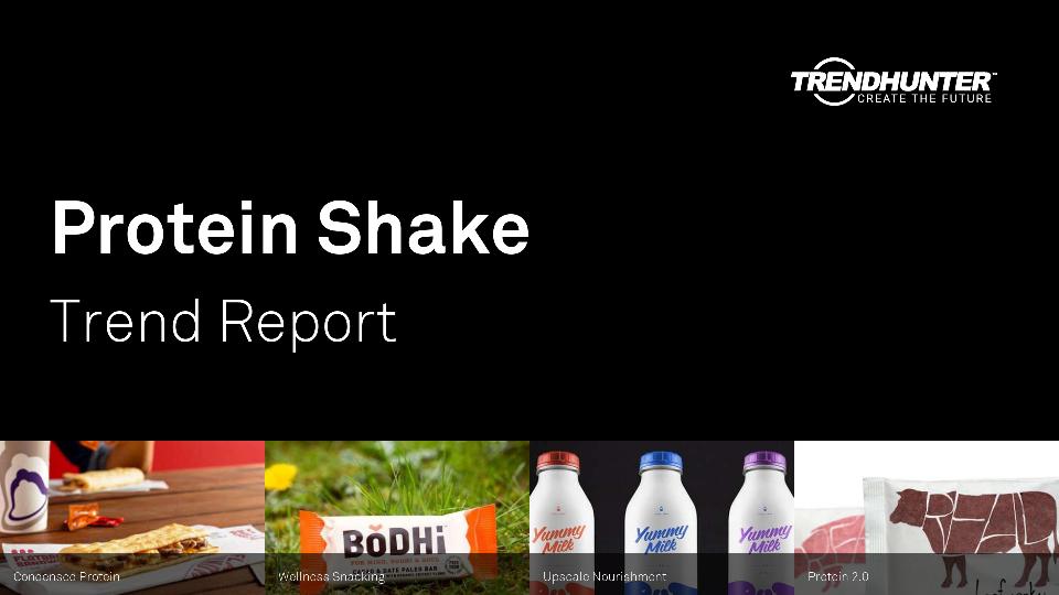 Protein Shake Trend Report Research