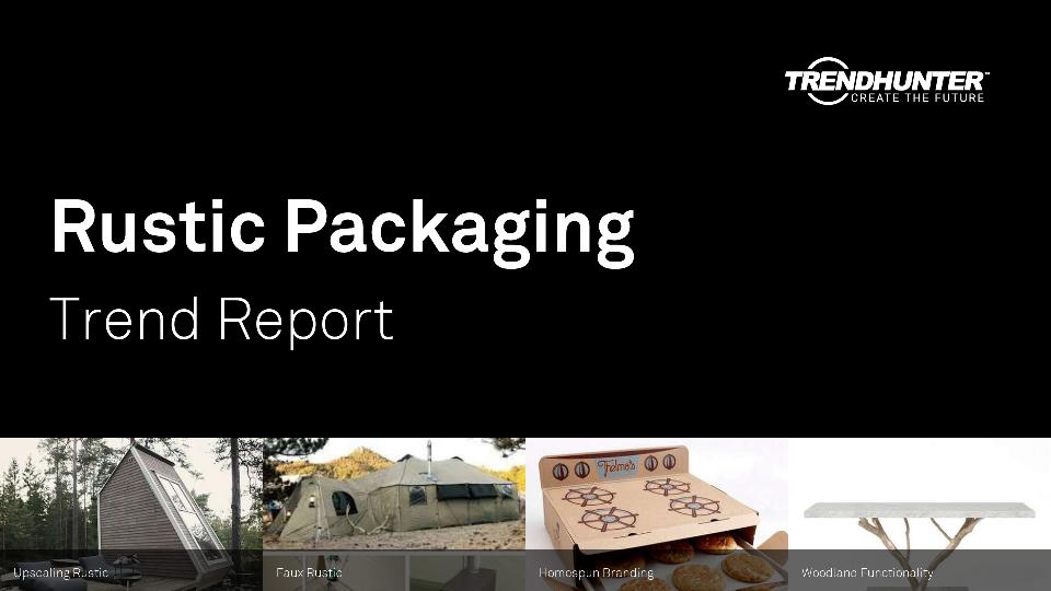 Rustic Packaging Trend Report Research
