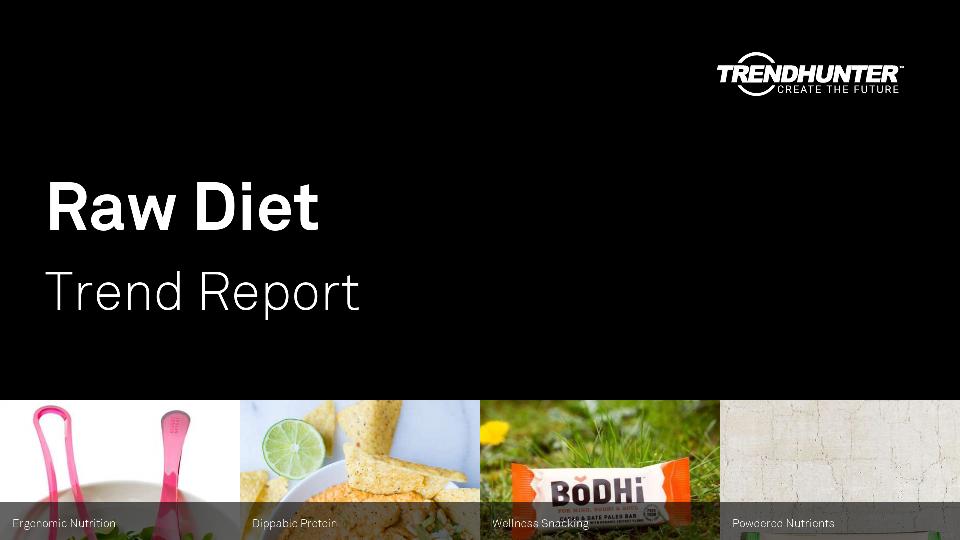 Raw Diet Trend Report Research