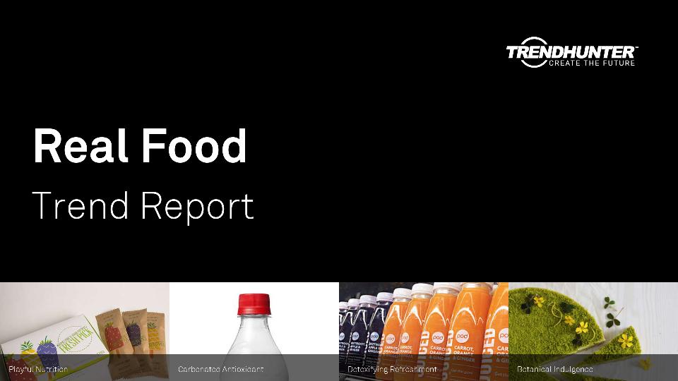 Real Food Trend Report Research