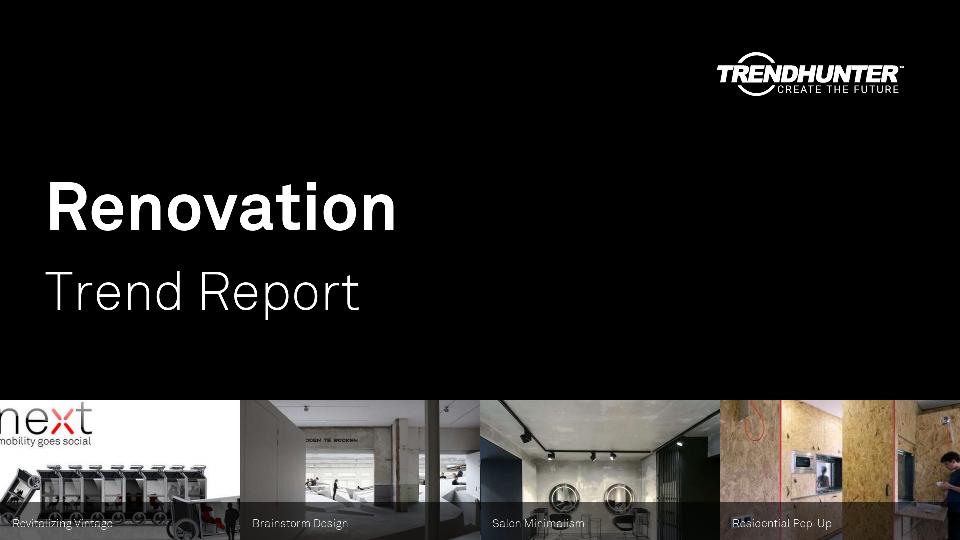 Renovation Trend Report Research