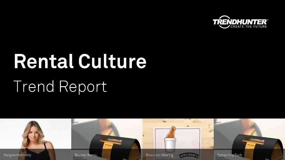 Rental Culture Trend Report Research