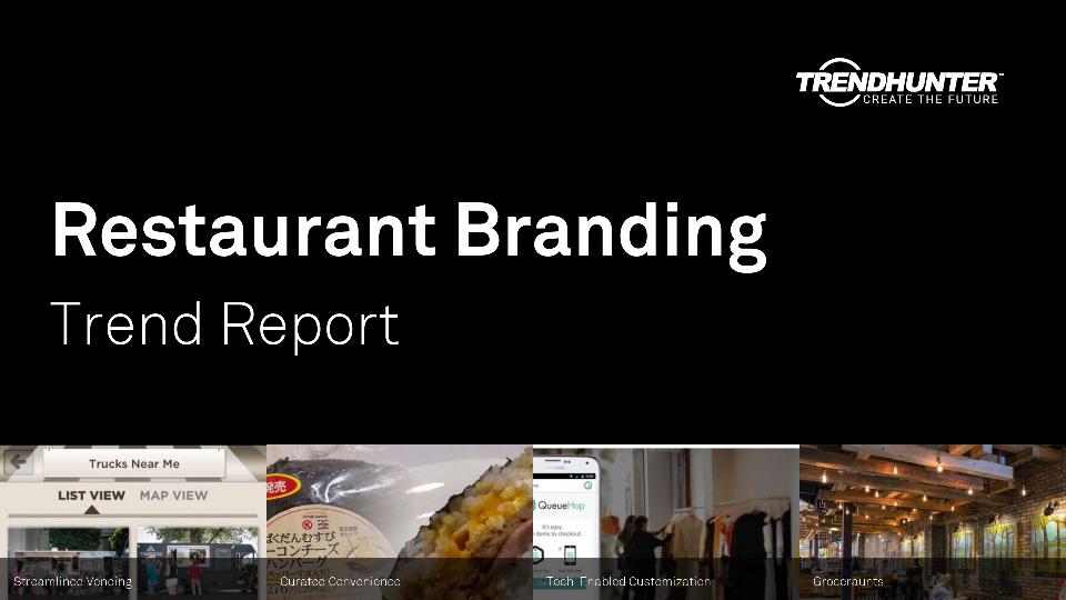Restaurant Branding Trend Report Research