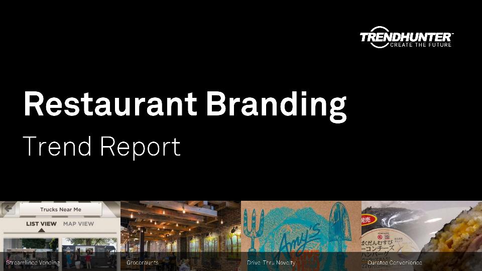 Restaurant Branding Trend Report Research