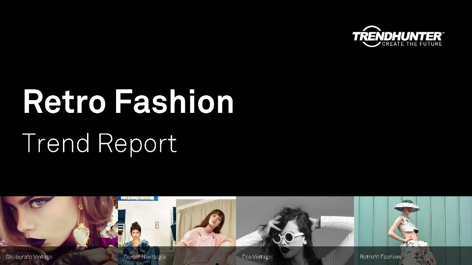 Retro Fashion Trend Report Research
