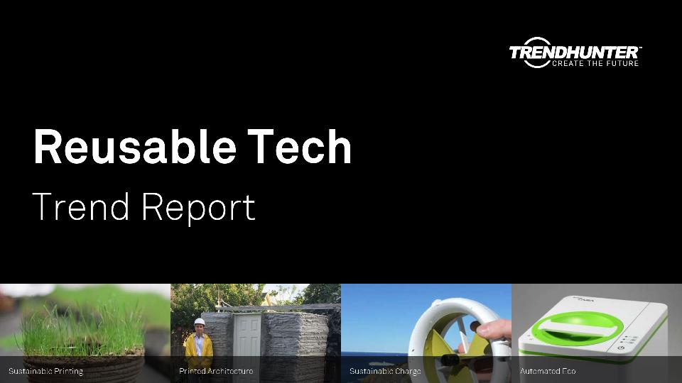 Reusable Tech Trend Report Research