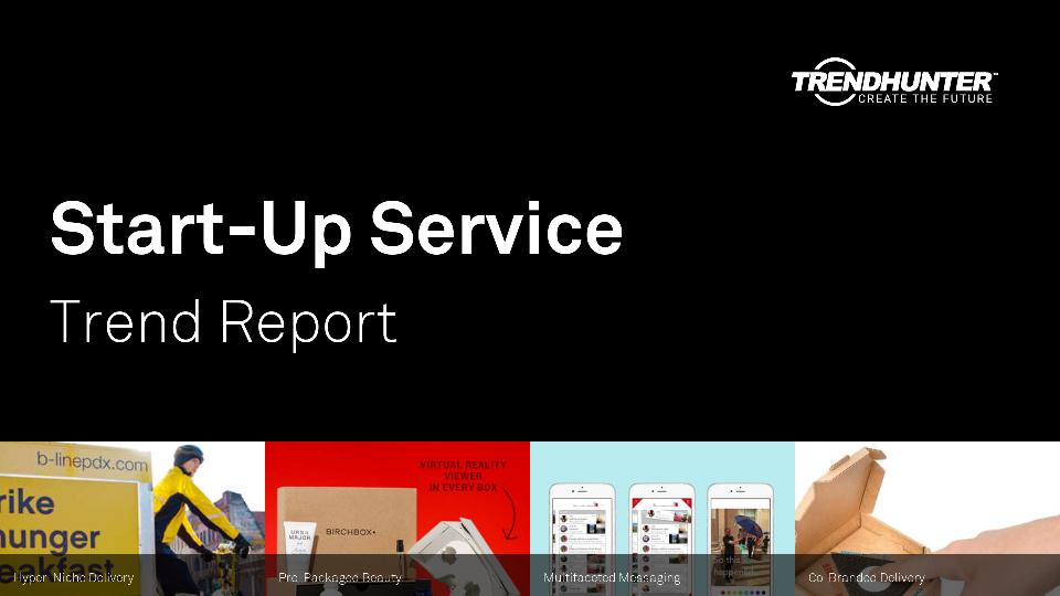 Start-Up Service Trend Report Research