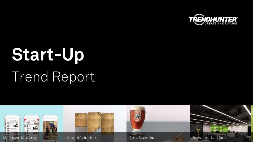 Start-Up Trend Report Research