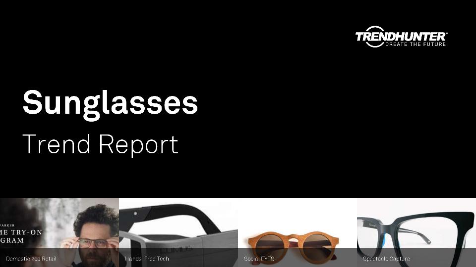 Sunglasses Trend Report Research