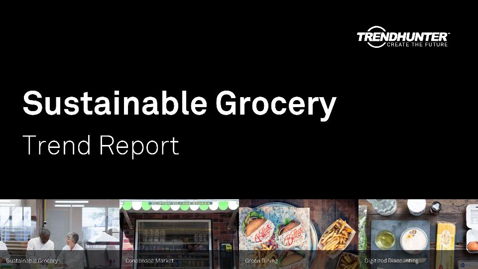 Sustainable Grocery Trend Report Research