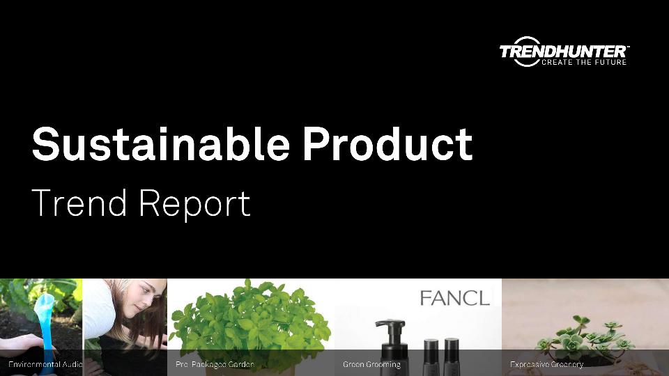 Sustainable Product Trend Report Research