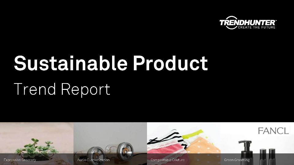 Sustainable Product Trend Report Research