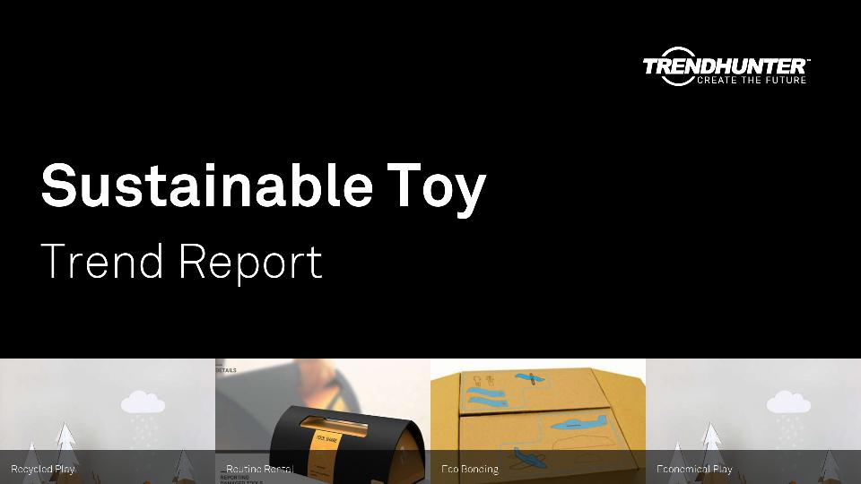 Sustainable Toy Trend Report Research