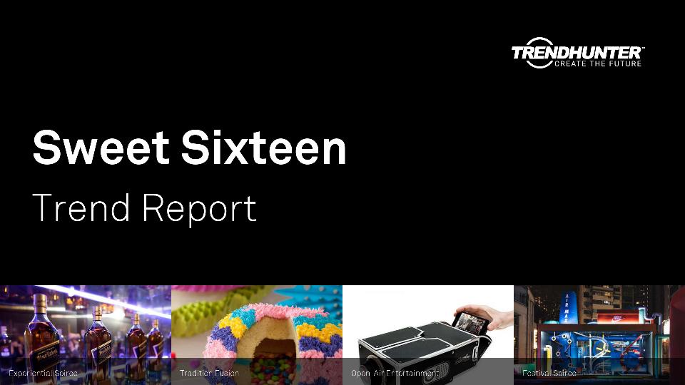 Sweet Sixteen Trend Report Research