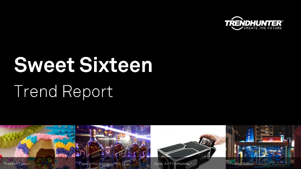 Sweet Sixteen Trend Report Research
