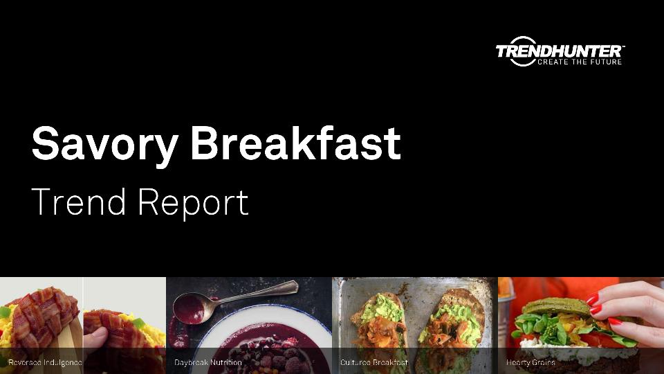 Savory Breakfast Trend Report Research