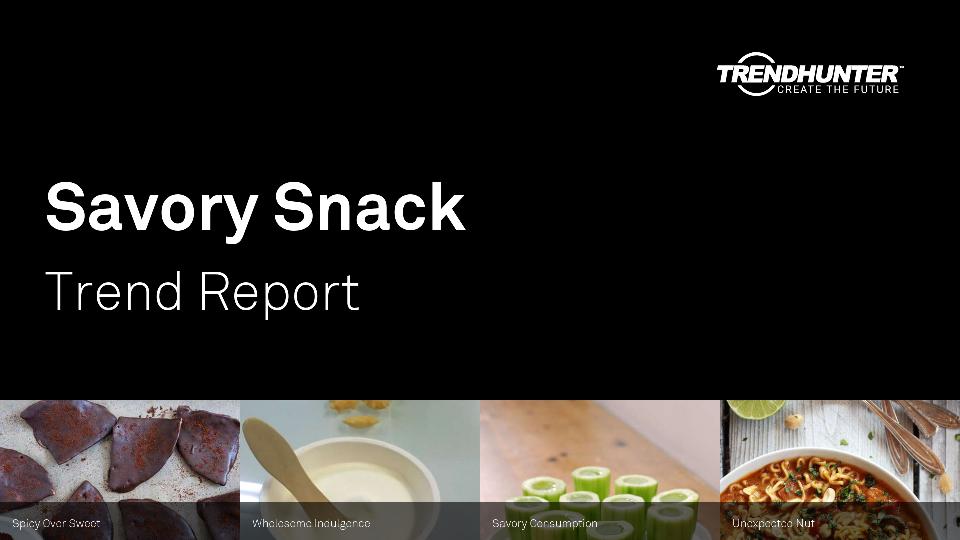 Savory Snack Trend Report Research