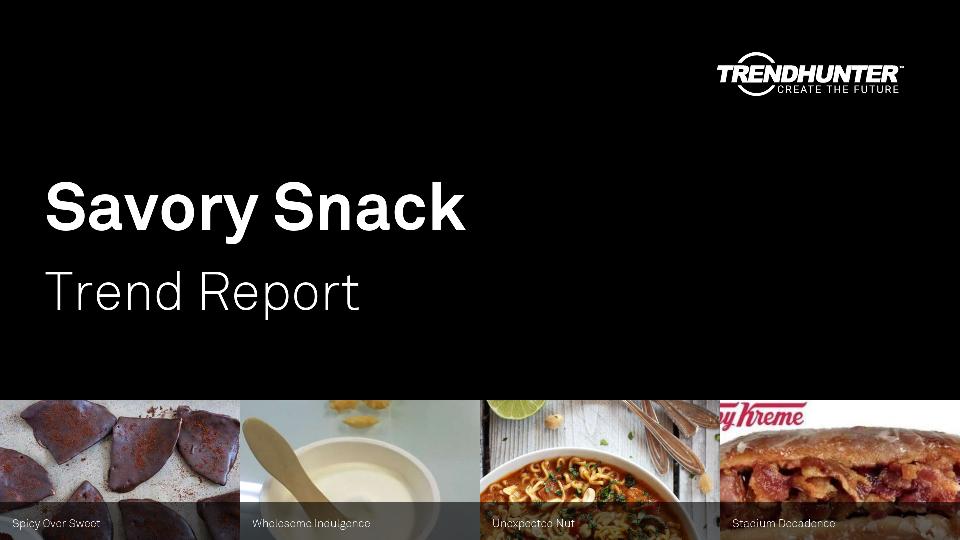 Savory Snack Trend Report Research