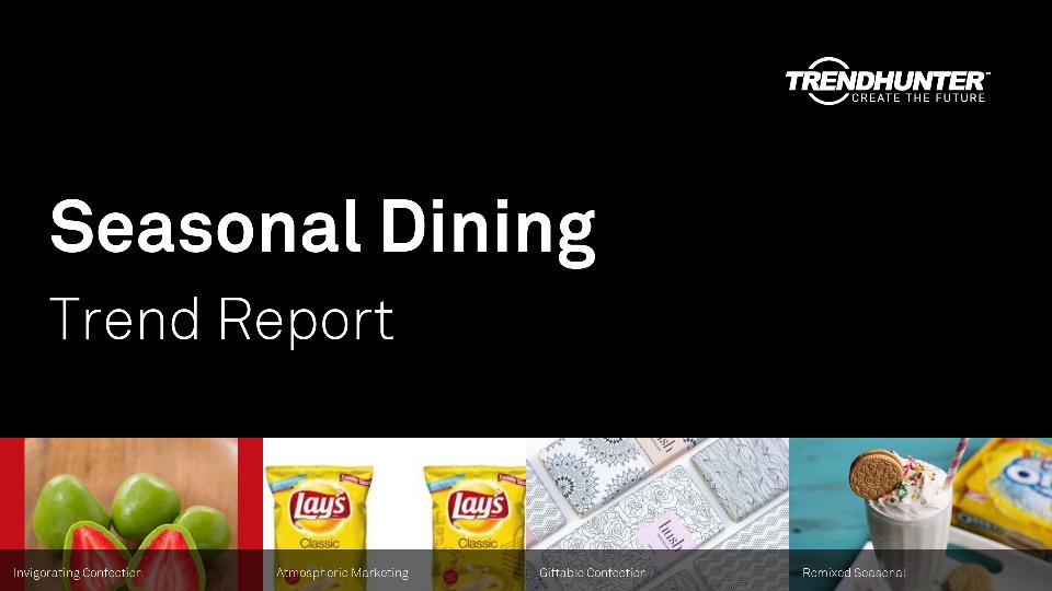Seasonal Dining Trend Report Research