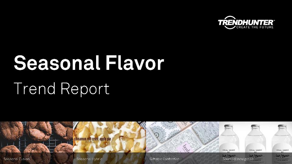 Seasonal Flavor Trend Report Research