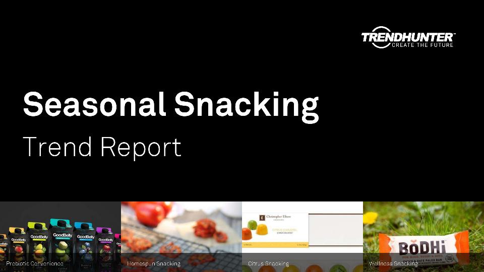 Seasonal Snacking Trend Report Research