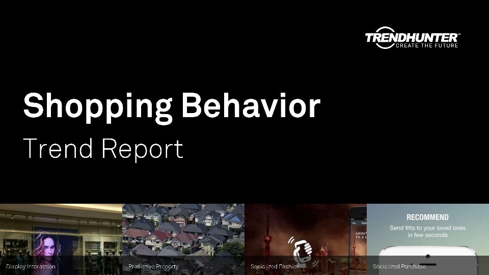 Shopping Behavior Trend Report Research