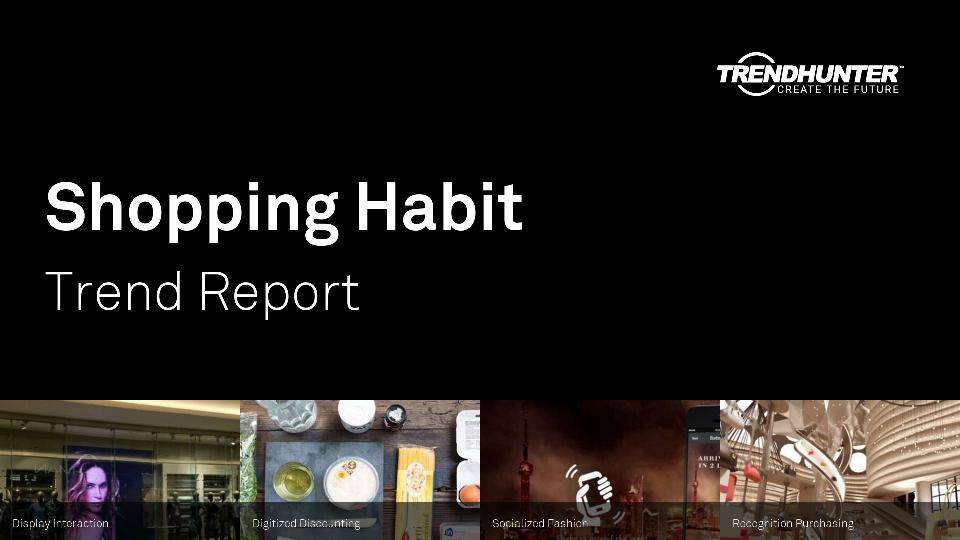 Shopping Habit Trend Report Research