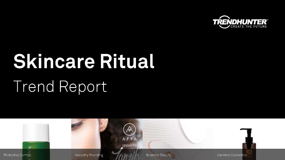 Skincare Ritual Trend Report Research