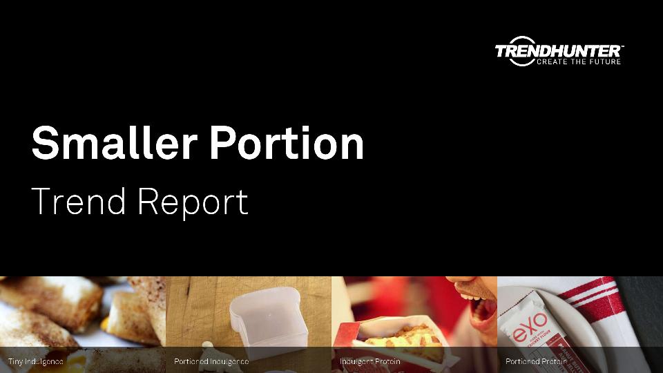 Smaller Portion Trend Report Research