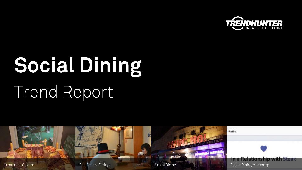 Social Dining Trend Report Research