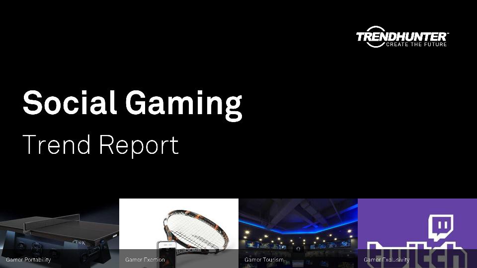 Social Gaming Trend Report Research