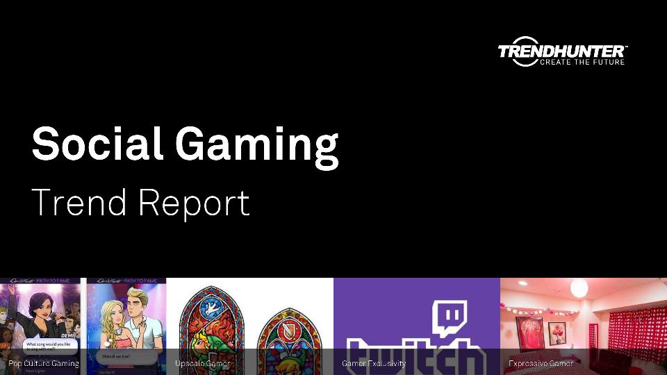 Social Gaming Trend Report Research