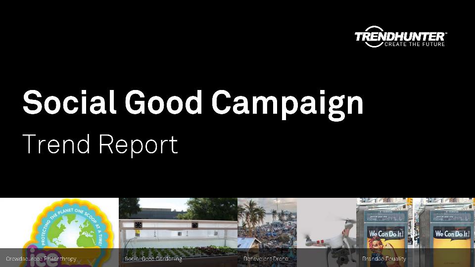 Social Good Campaign Trend Report Research