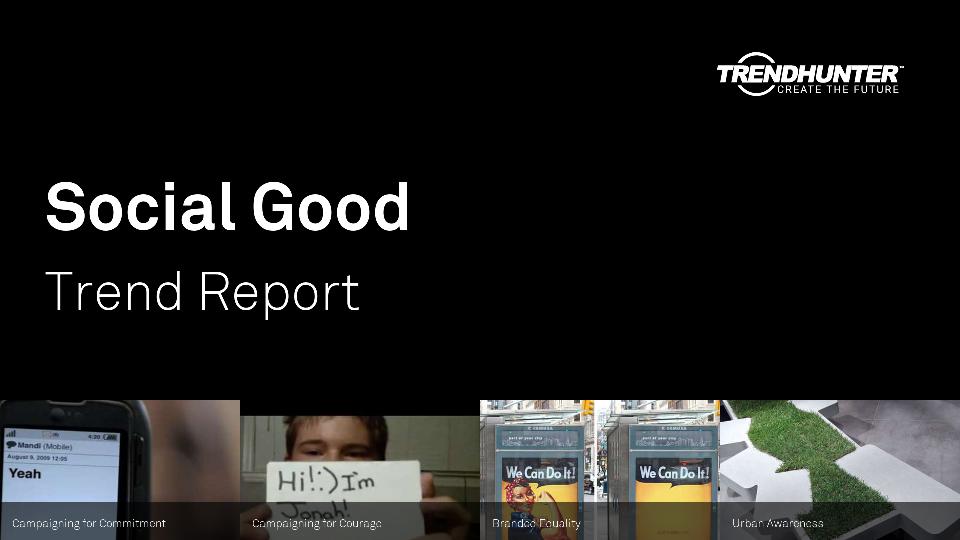 Social Good Trend Report Research