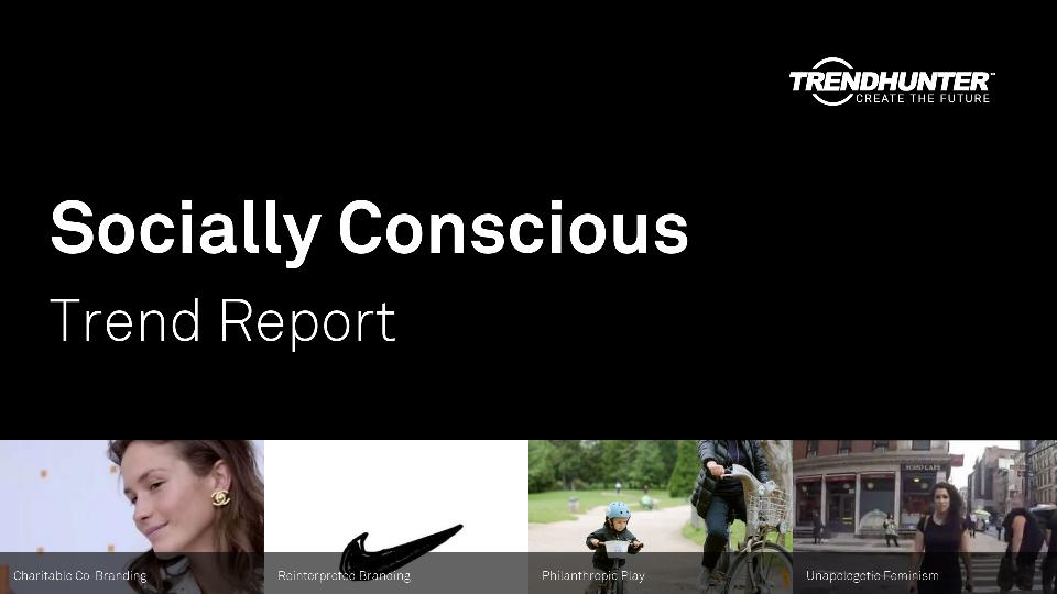 Socially Conscious Trend Report Research