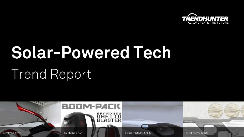 Solar-Powered Tech Trend Report Research