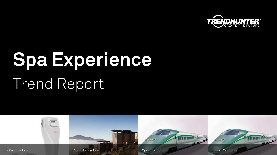 Spa Experience Trend Report Research