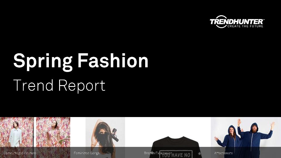 Spring Fashion Trend Report Research