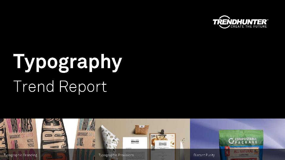 Typography Trend Report Research