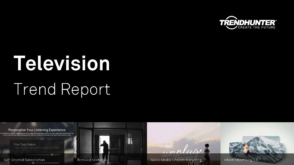 Television Trend Report Research