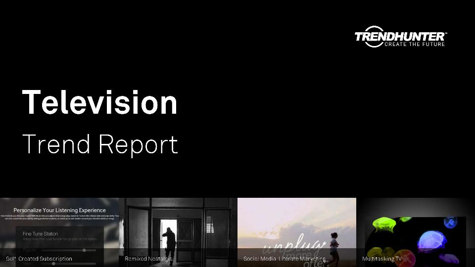 Television Trend Report Research