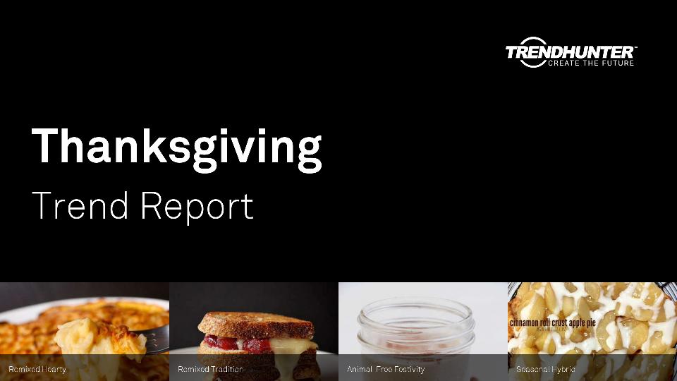 Thanksgiving Trend Report Research