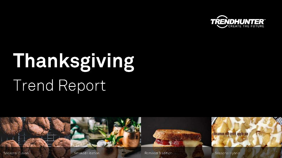 Thanksgiving Trend Report Research