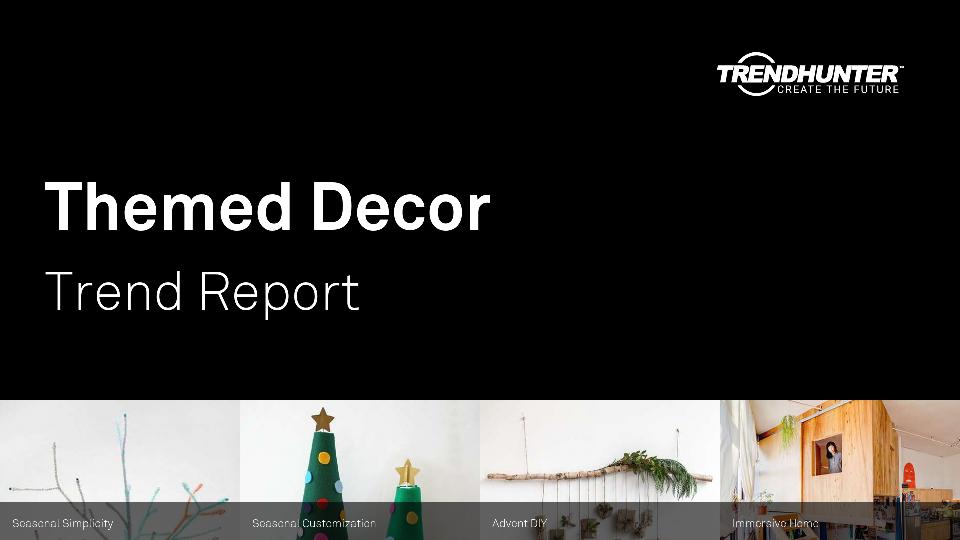 Themed Decor Trend Report Research